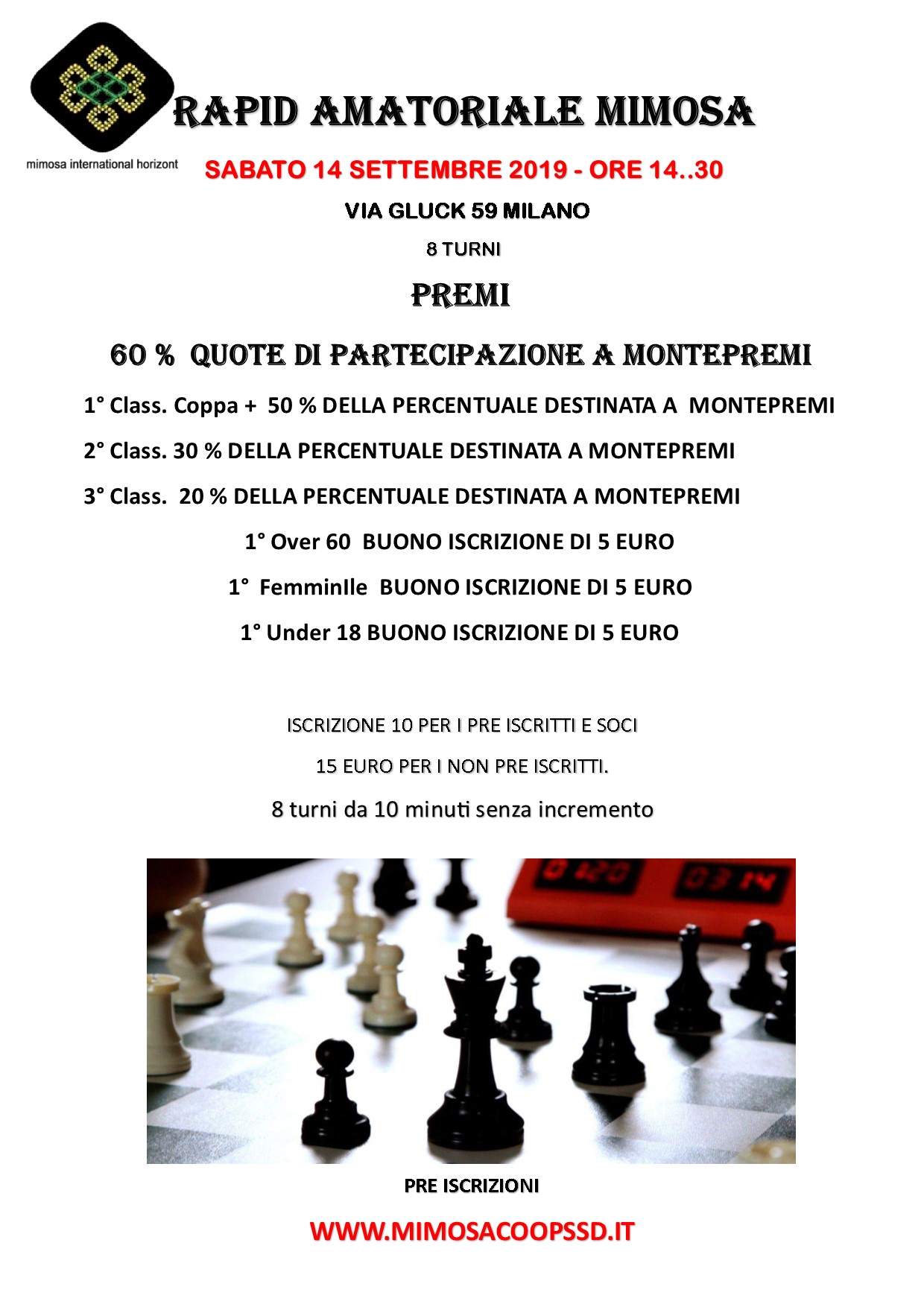 AMATORIALE 14 SETTEMBRE 2019